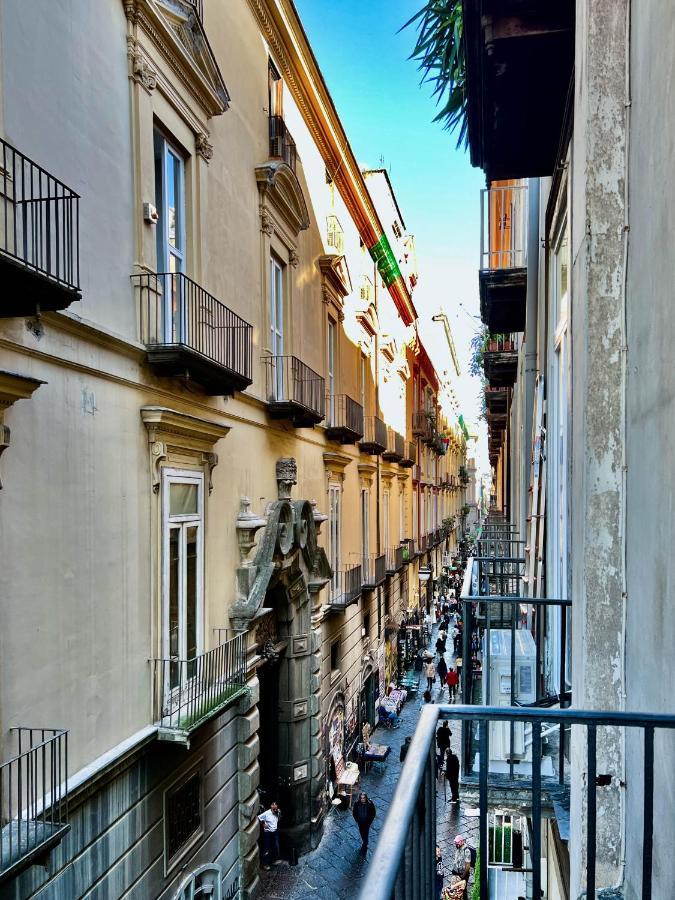나폴리 Le Scalette A Santa Chiara 아파트 외부 사진