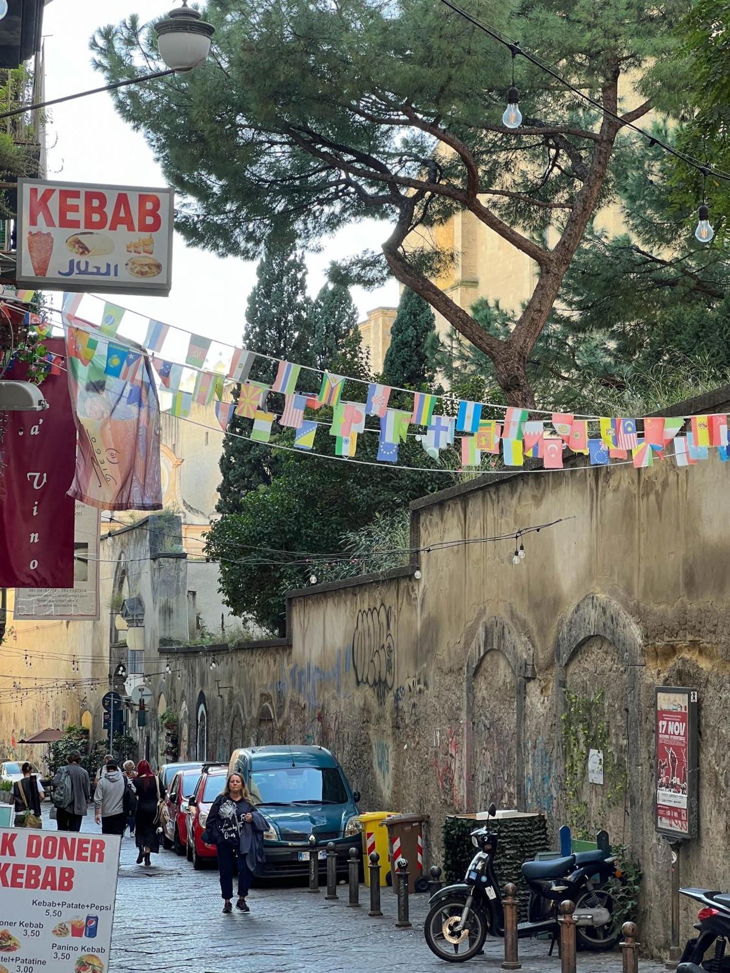 나폴리 Le Scalette A Santa Chiara 아파트 외부 사진