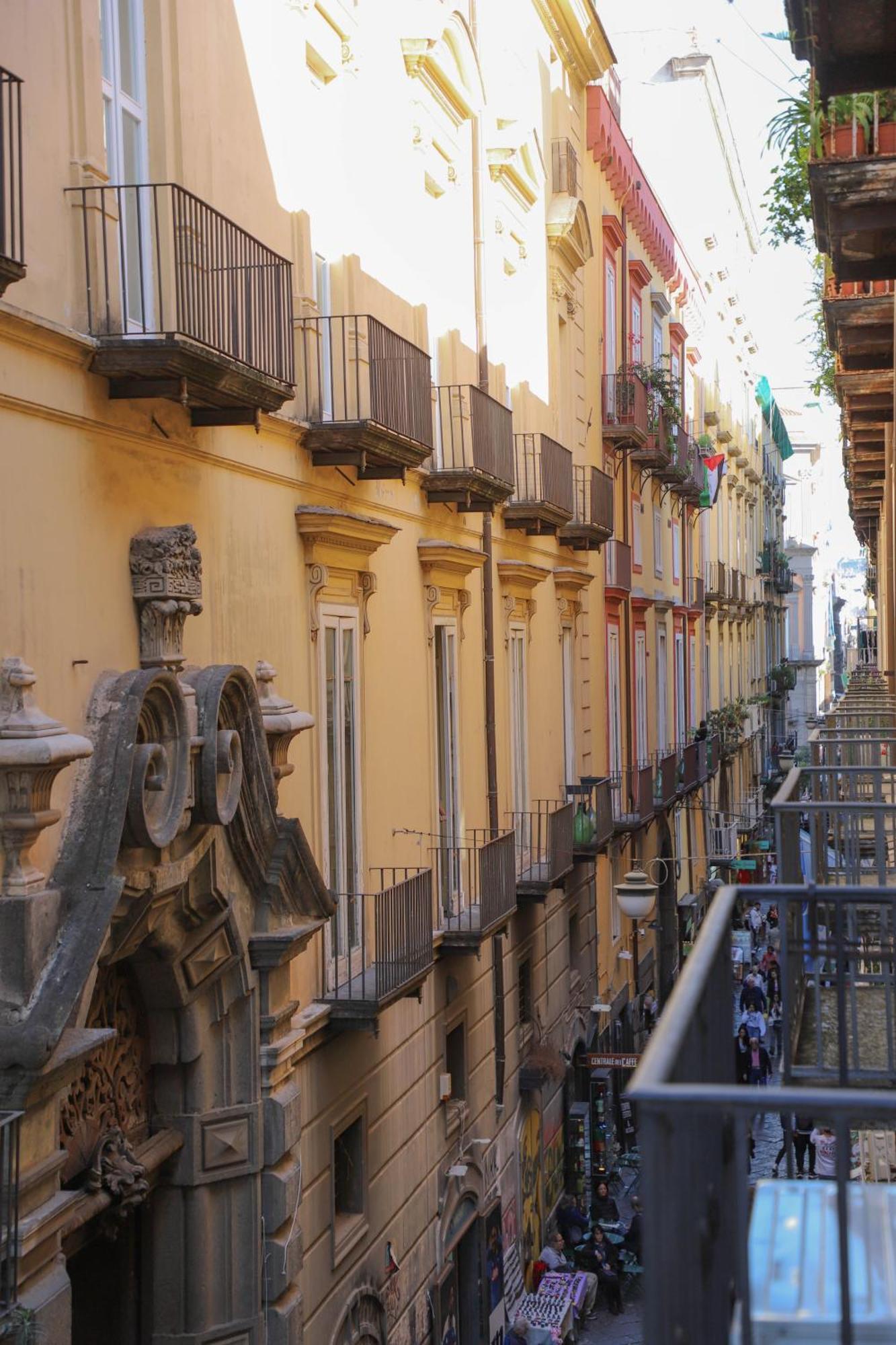 나폴리 Le Scalette A Santa Chiara 아파트 외부 사진