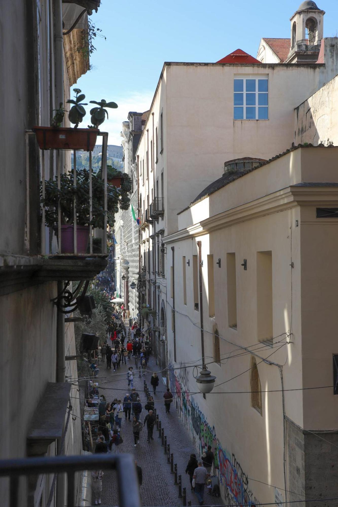 나폴리 Le Scalette A Santa Chiara 아파트 외부 사진